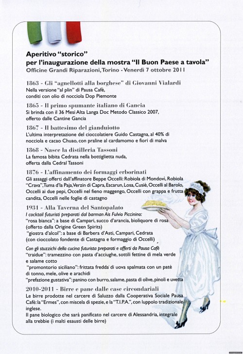 Un menu storico