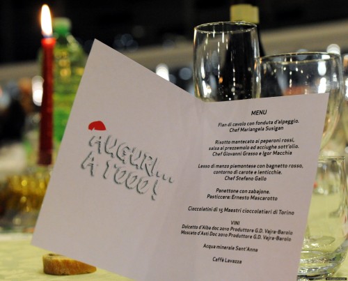 Un menu di alta qualità
