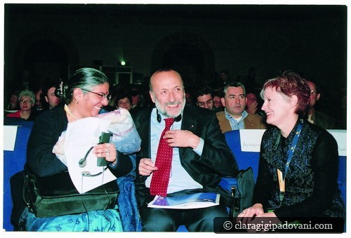 Con Vandana Shiva e Alice Waters