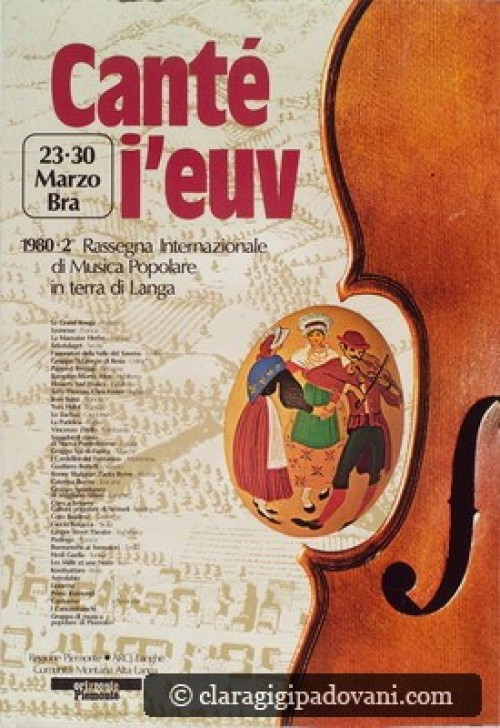 I tre manifesti (1979-1981) di Canté i'jeuv
