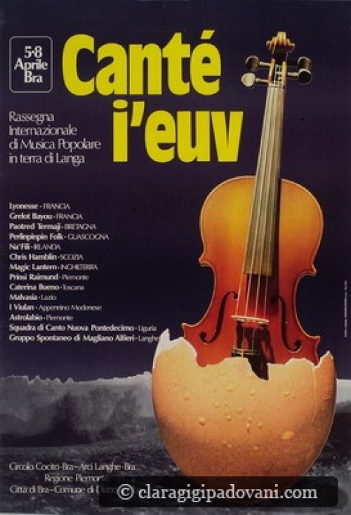 I tre manifesti (1979-1981) di Canté i'jeuv
