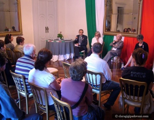 All'interno della mostra su Cavour a Palazzo Cavour