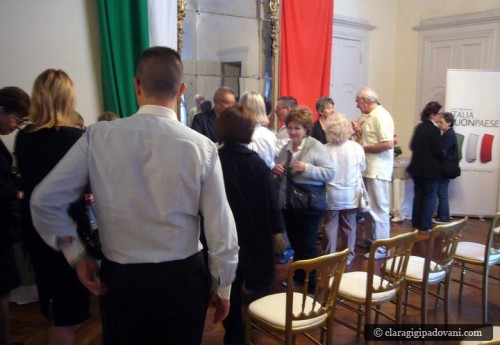 All'interno della mostra su Cavour a Palazzo Cavour