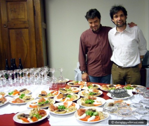 Il buffet ispirato ai prodotti tipici italiano