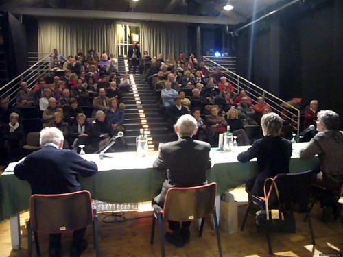 La Sala del Lavatoio gremita di pubblico