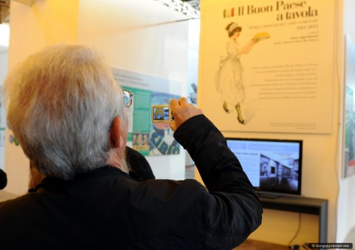 La foto di un visitatore