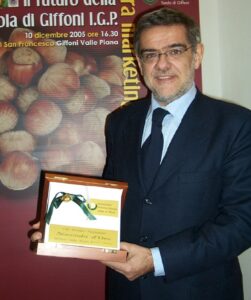 Premiato con la "Nocciola d'oro" VIII edizione a Giffoni