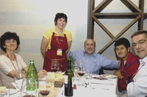 Nell'Osteria Slow Food di San Patrignano