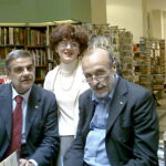 Clara,  Gigi e Carlin a Milano. 2005