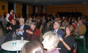 Un gruppo dal mondo dell'editoria ha partecipato alla serata