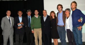 Foto di gruppo per la serata "Che gelida pralina"