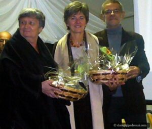 Margherita Oggero, Clara Vada Padovani e Gigi Padovani