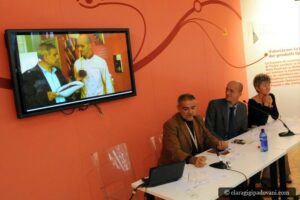 Durante il laboratorio è stato presentato il video realizzato da Roberto Ghisu e Gigi Padovani