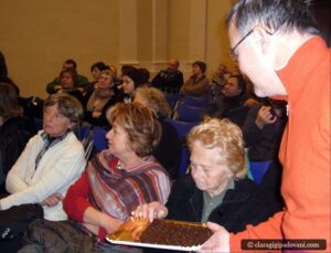 La degustazione delle praline dei maestri Castagna, Larivera e Vacchieri