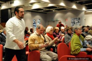 Lo chef Michele Challier