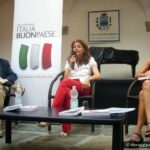 Gigi Padovani,  Antonella Giuzio e Clara Vada Padovani