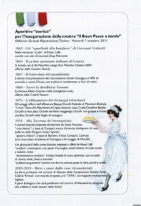 Un menu storico