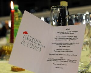Un menu di alta qualità