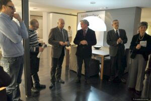 Il sindaco di Orbassano e il direttore del Museo del Gusto