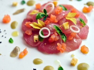 La palamita con il condiglione di Imperia