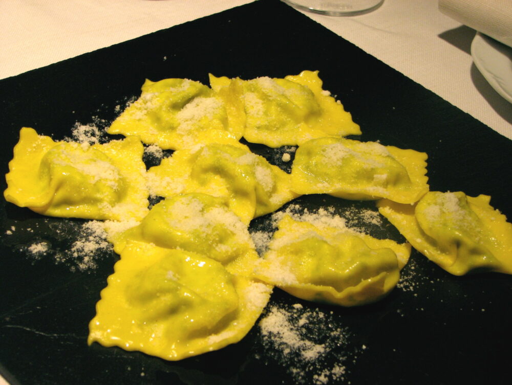 Tortelli d’erbette alla Parmigiana