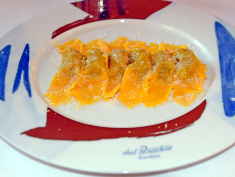 I tortelli di zucca e amaretti