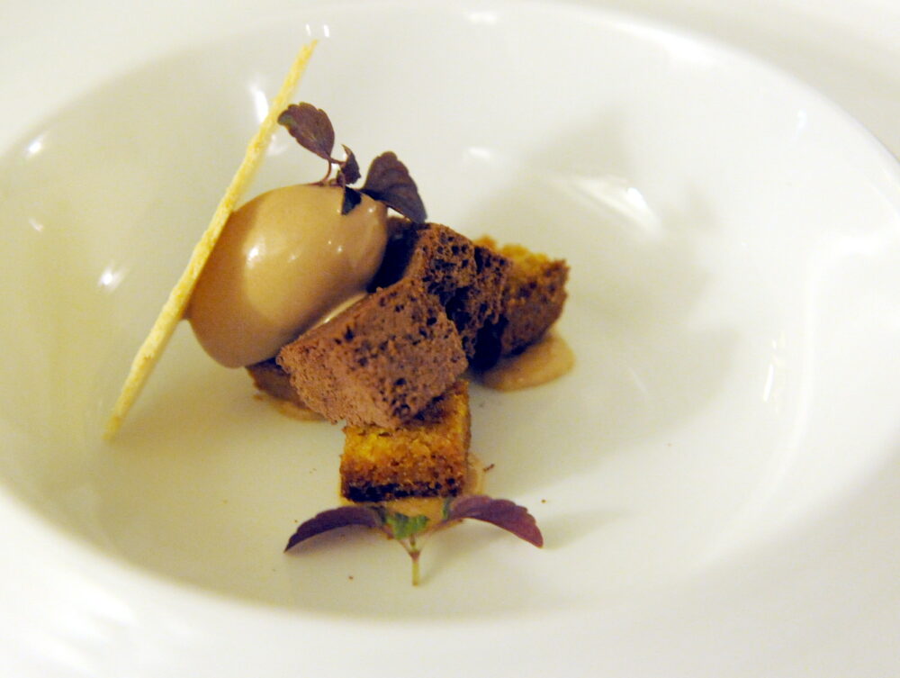 Plumcake con gelato all’olio e cioccolato