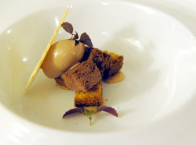 Plumcake con gelato all’olio e cioccolato