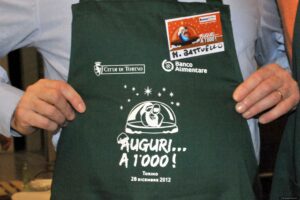 La cena del Banco Alimentare - grembiule