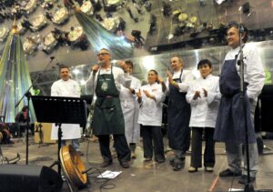 cena banco alimentare 2012 palco