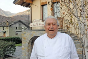 Il flan di cavolo con la fonduta