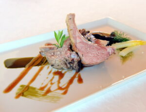 Agnello profumato al te verde