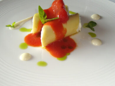 Pennoni ripieni di ricotta e mozzarella