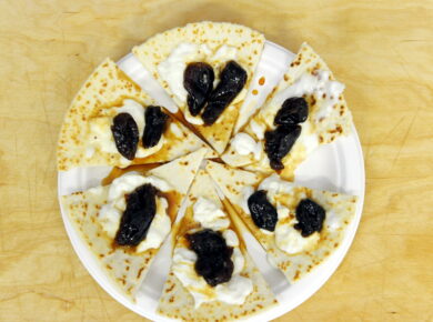 La piadina romagnola con i fichi