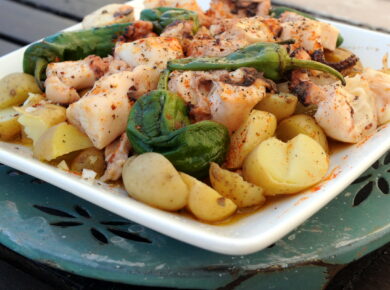 Il polpo con patate alla Gallega