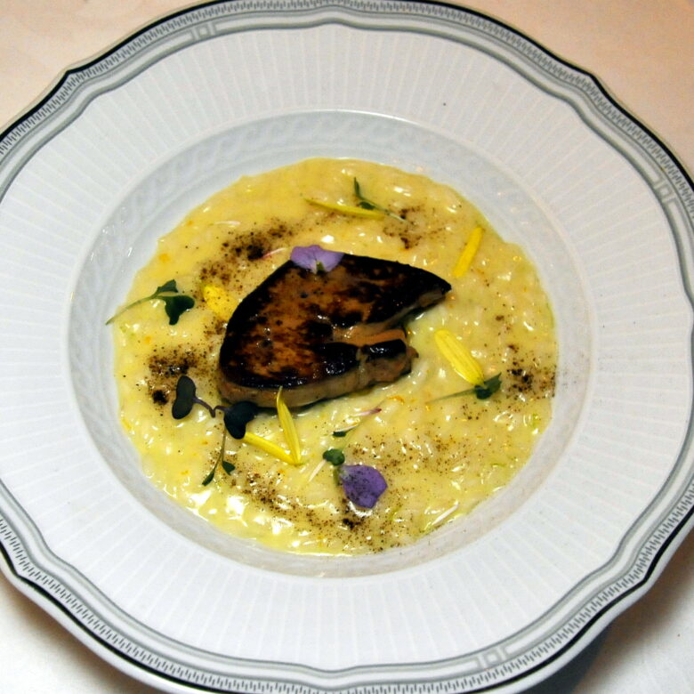 Risotto Acquerello con Vermouth di Prato Clara e Gigi Padovani