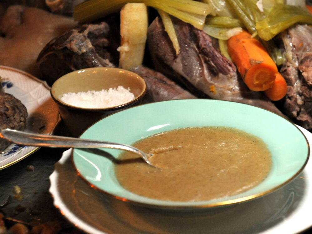 La salsa “pearà” della tradizione veronese