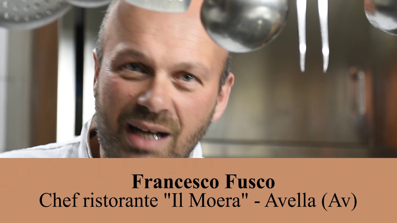 Lo chef Francesco Fusco de “Il Moera” di Avella: “Ecco i miei piatti salati con la nocciola”